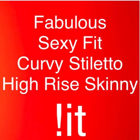 Curvy Stiletto Skinny High Rise High Waisted Jeans lit Designed in Los Angeles - Picture 16 of 16